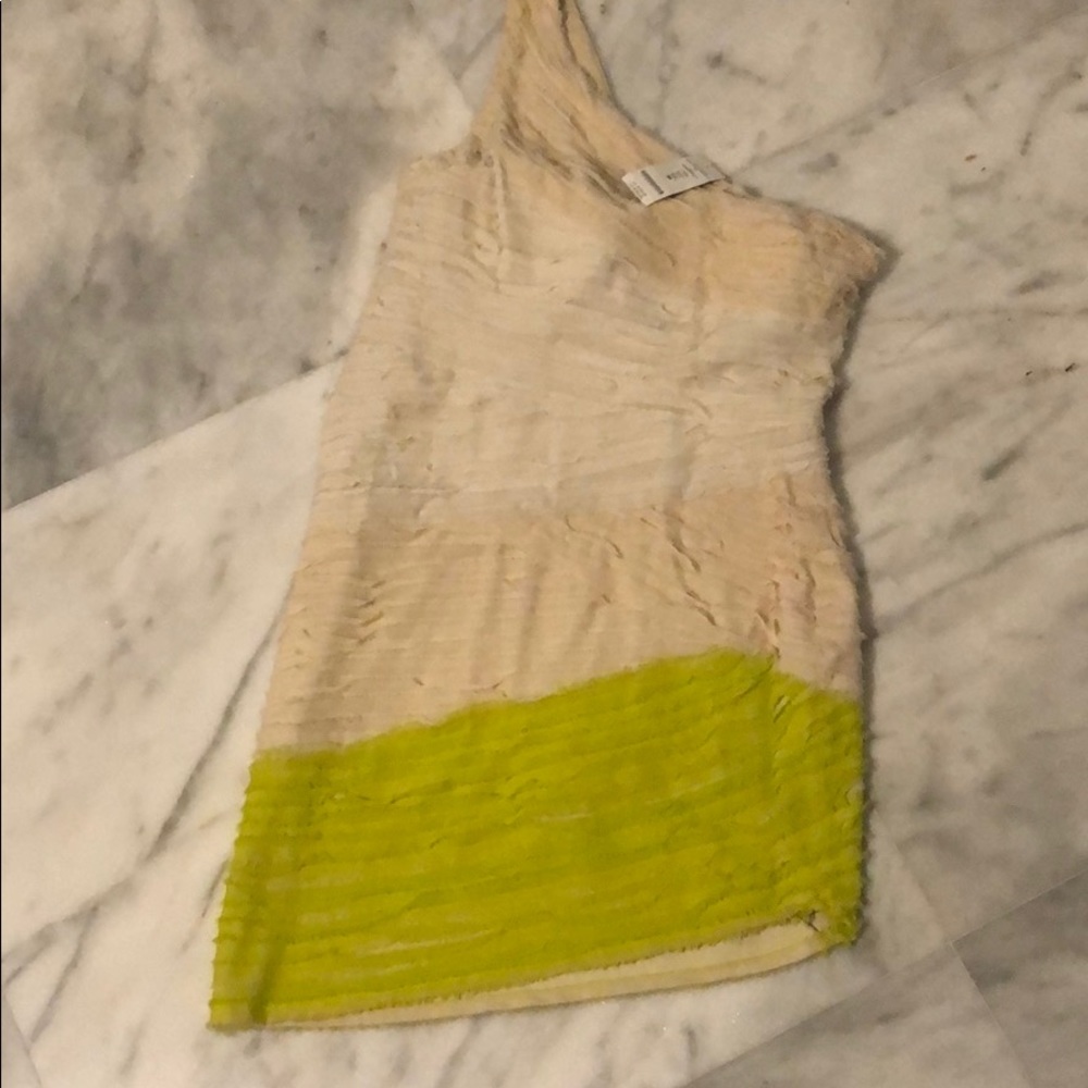 Bebe asymmetrical dress